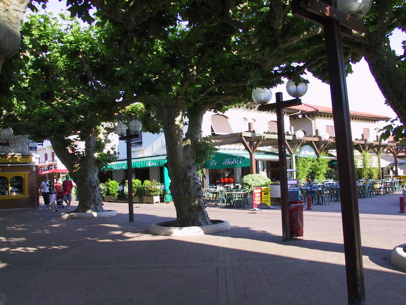 Marktplatz, Vieux -Boucau, Frankreich