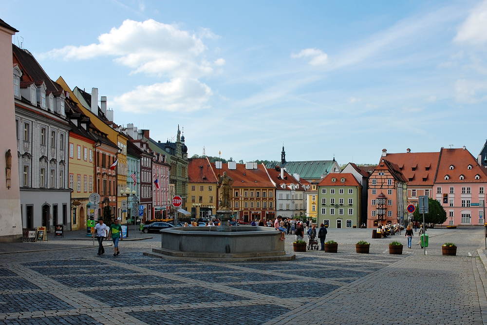 Marktplatz von Eger - Cheb