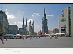 Marktplatz von Halle/ Saale - reload