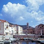 Marktplatz von HVAR 1974