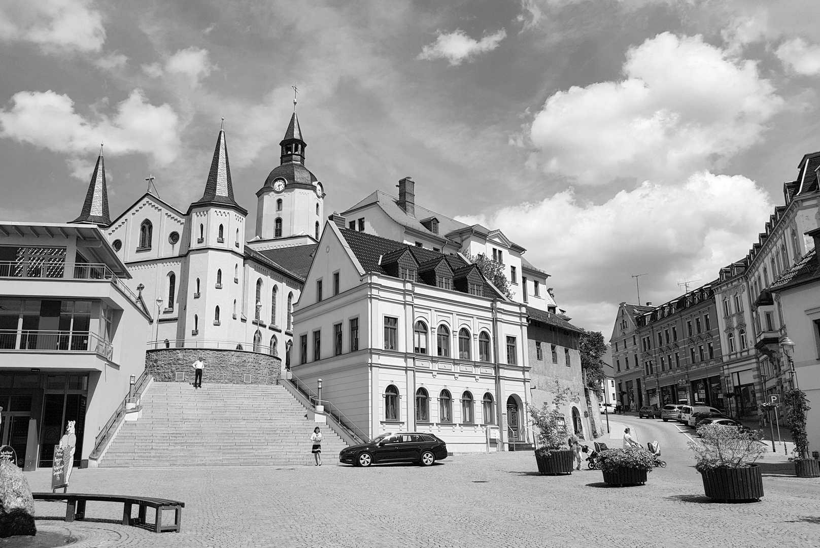 Marktplatz von Meerane 