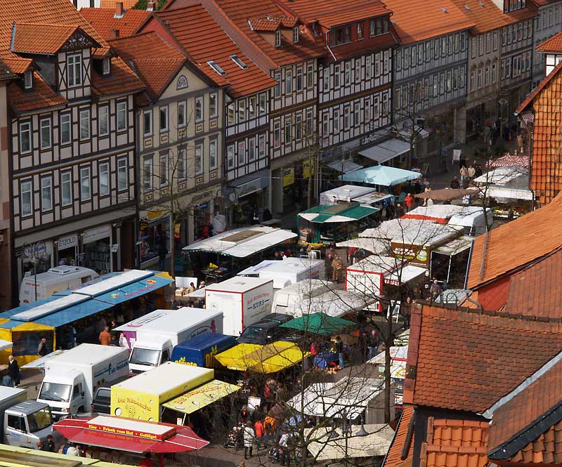 Marktplatz von Osterode am Harz