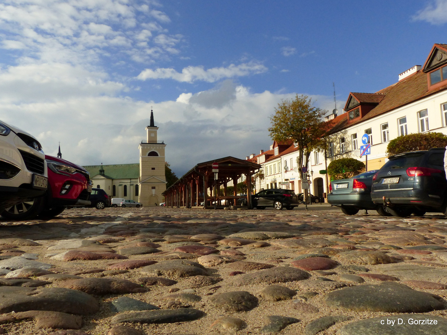 Marktplatz von Pultusk !