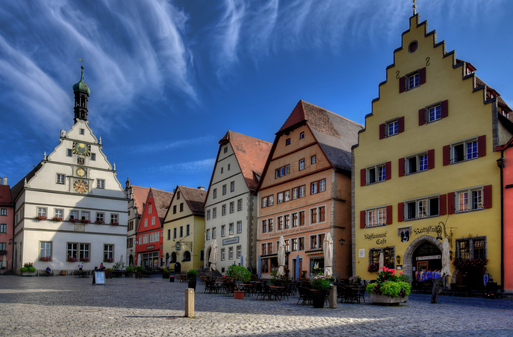 Marktplatz von Rothenburg ob der Tauber