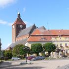 Marktplatz von Rügenwalde / Hinterpommern