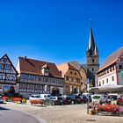 Marktplatz von Zeil am Main in Unterfranken