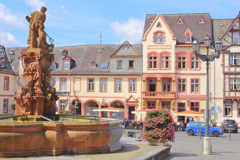 Marktplatz Weilburg Foto & Bild | architektur, stadtlandschaft, brunnen ...