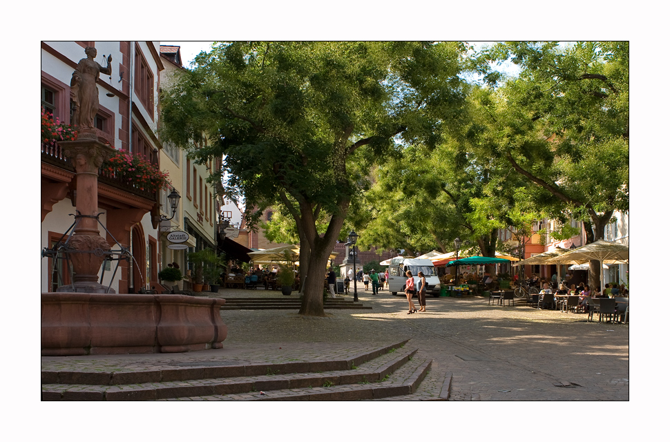 Marktplatz Weinheim