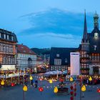 Marktplatz Wernigerode in der Dämmerung