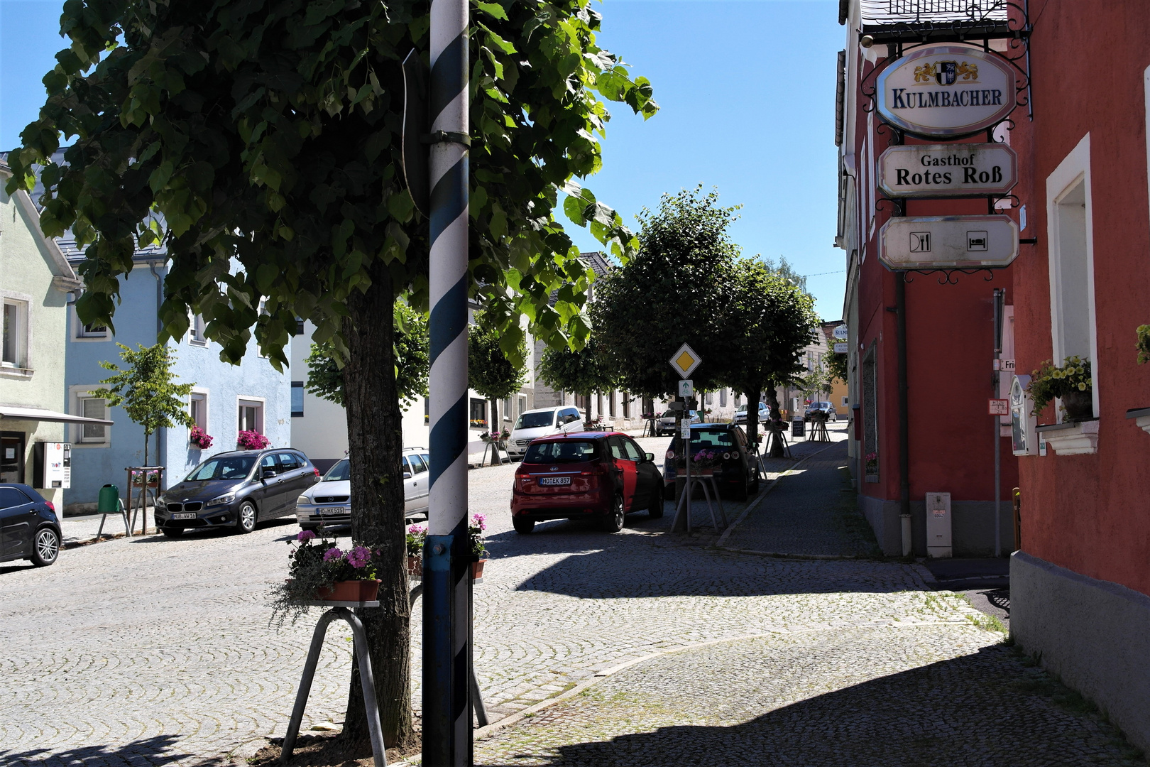 Marktplatz Zell im Fichtelgebirge