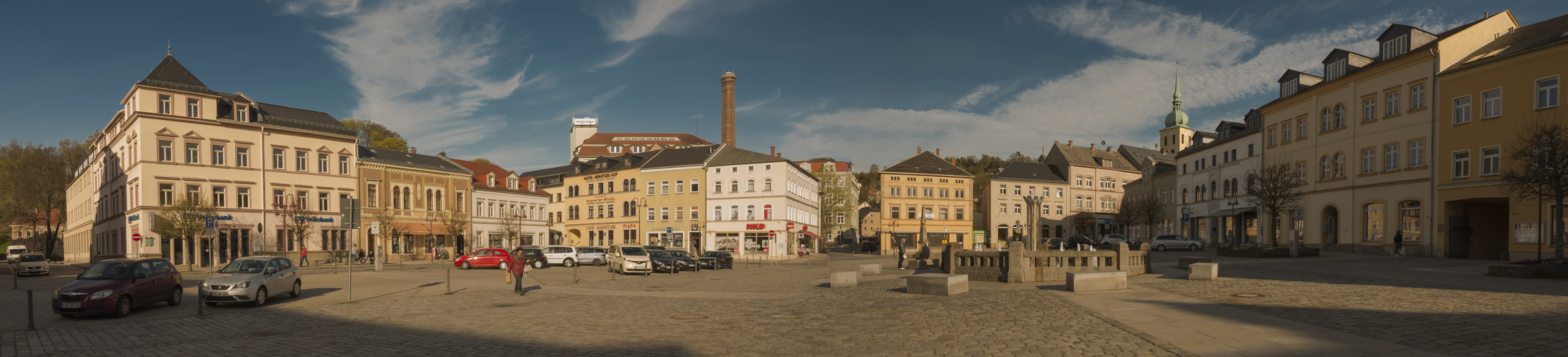 *** marktplatzblick in sebnitz ***