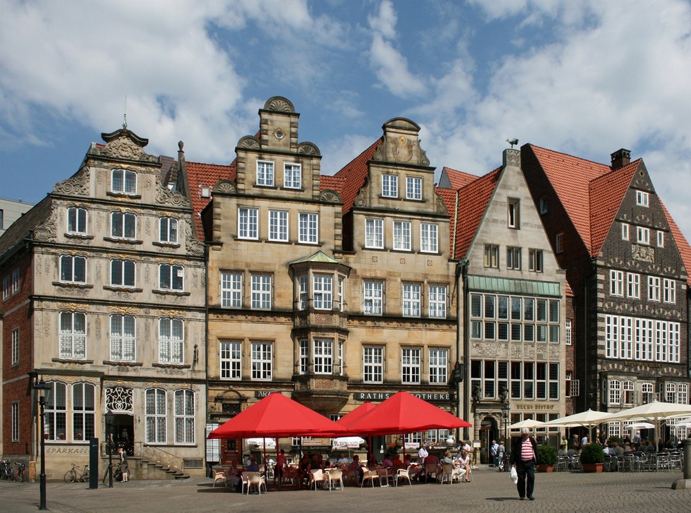 Marktplatzhäuser in Bremen