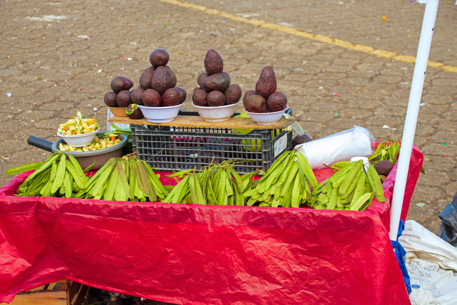 Marktstand.