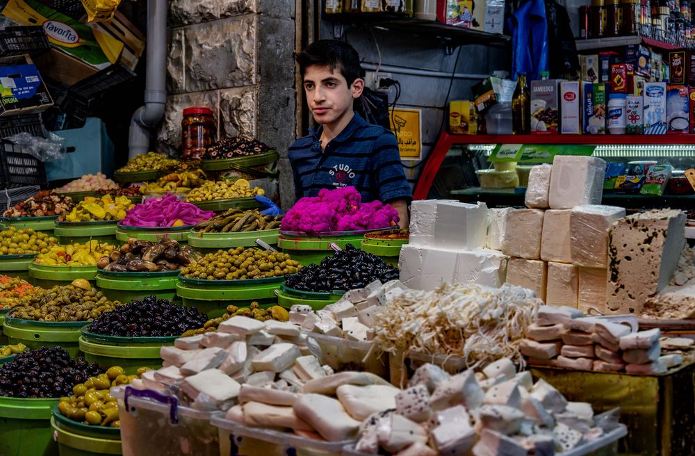 Marktstand in Amman