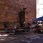 Marktstand in Chiusi - Bancarella del mercato di Chiusi