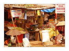 Marktstand in Halebid