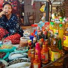 Marktstand in Kambodscha