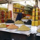 Marktstand in Marrakesch (Marokko - Nordwest Afrika)