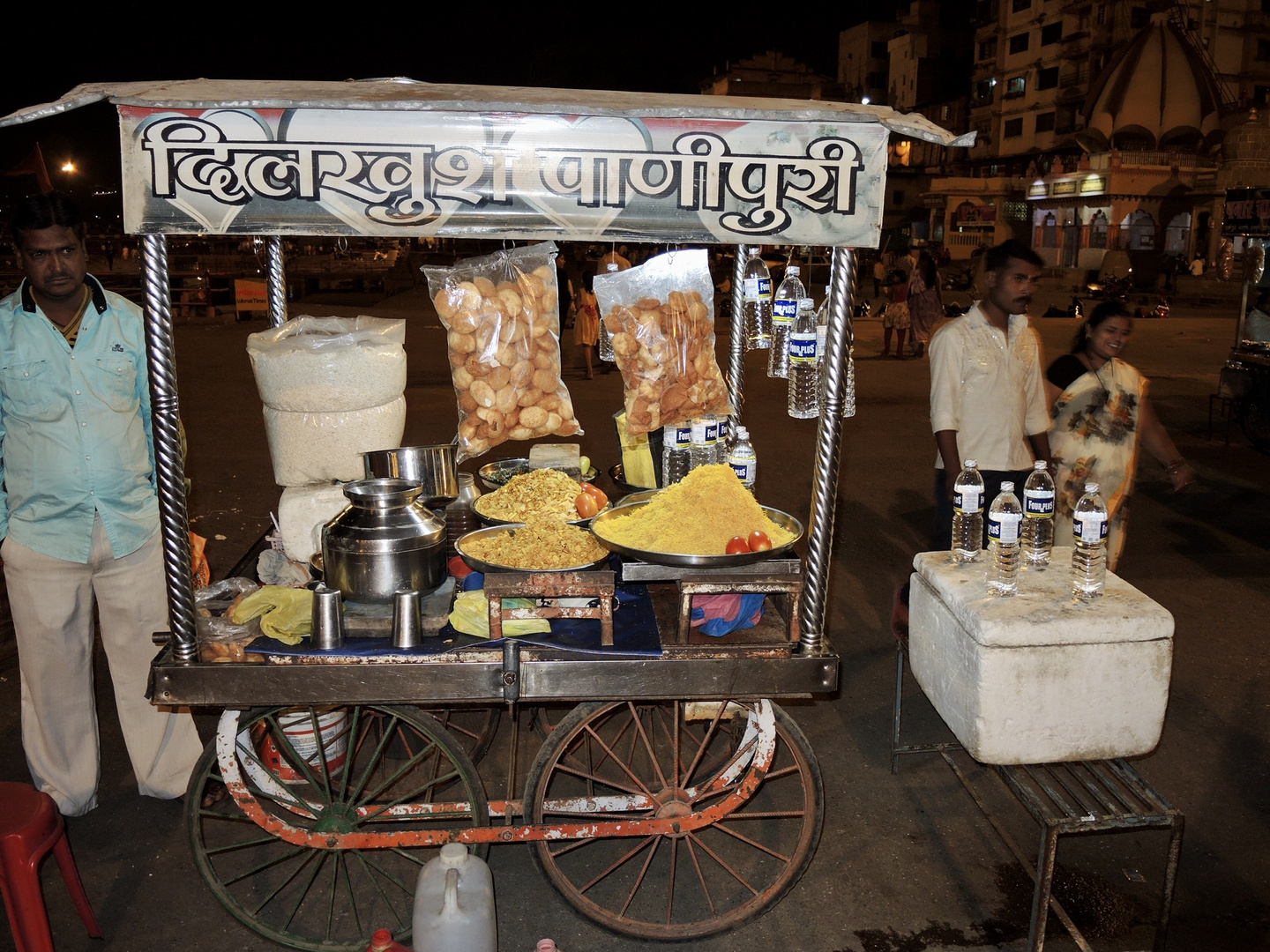 Marktstand in Nashik / Indien (2)