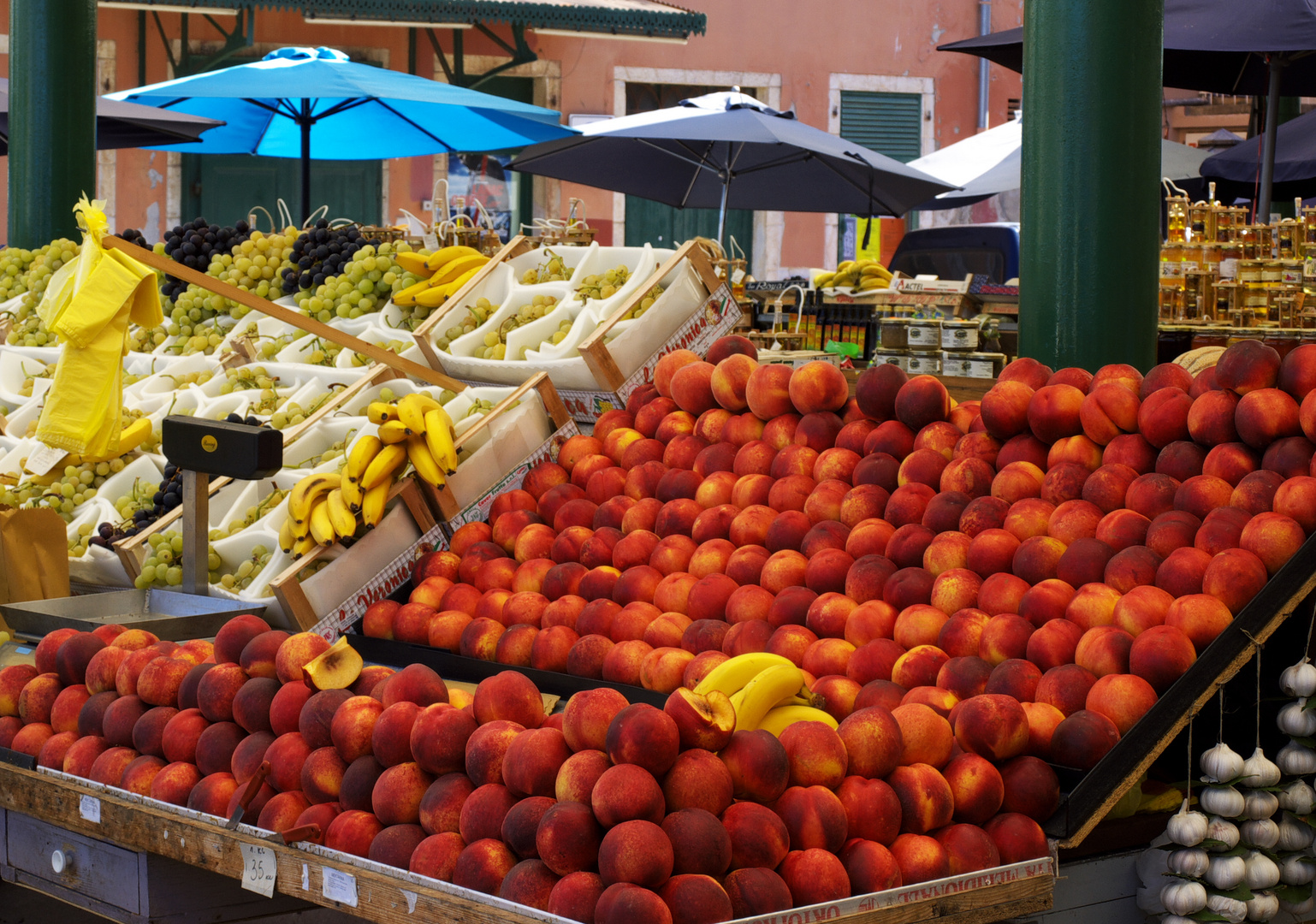 Marktstand in Rovinj