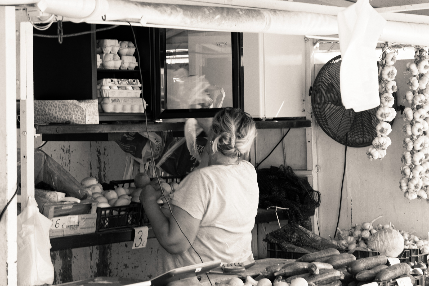 Marktstand in Trogir 1