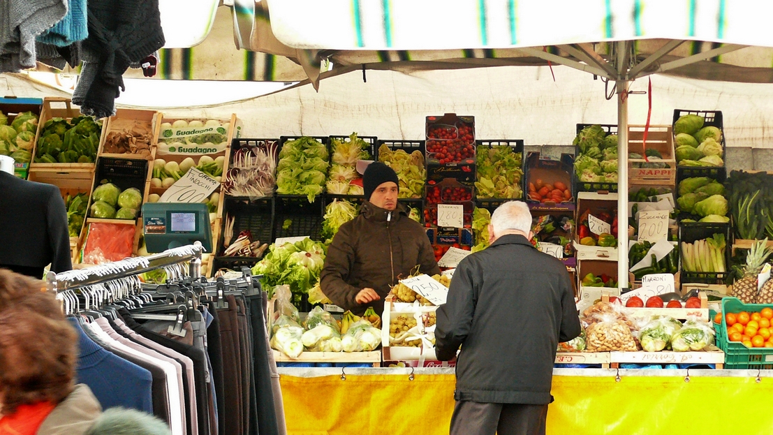 Marktstand (Norditalien)