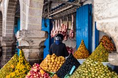 Marktstrasse in Essaouira