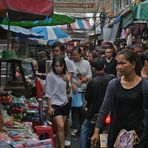 Marktszene in Chinatown (Bangkok)