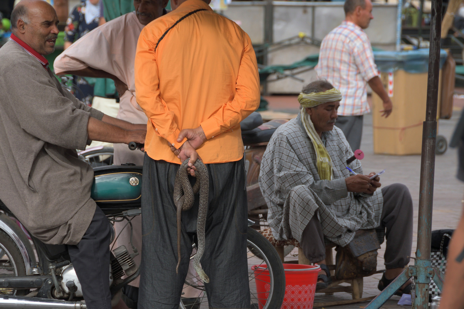 Marktszene in Marrakesch