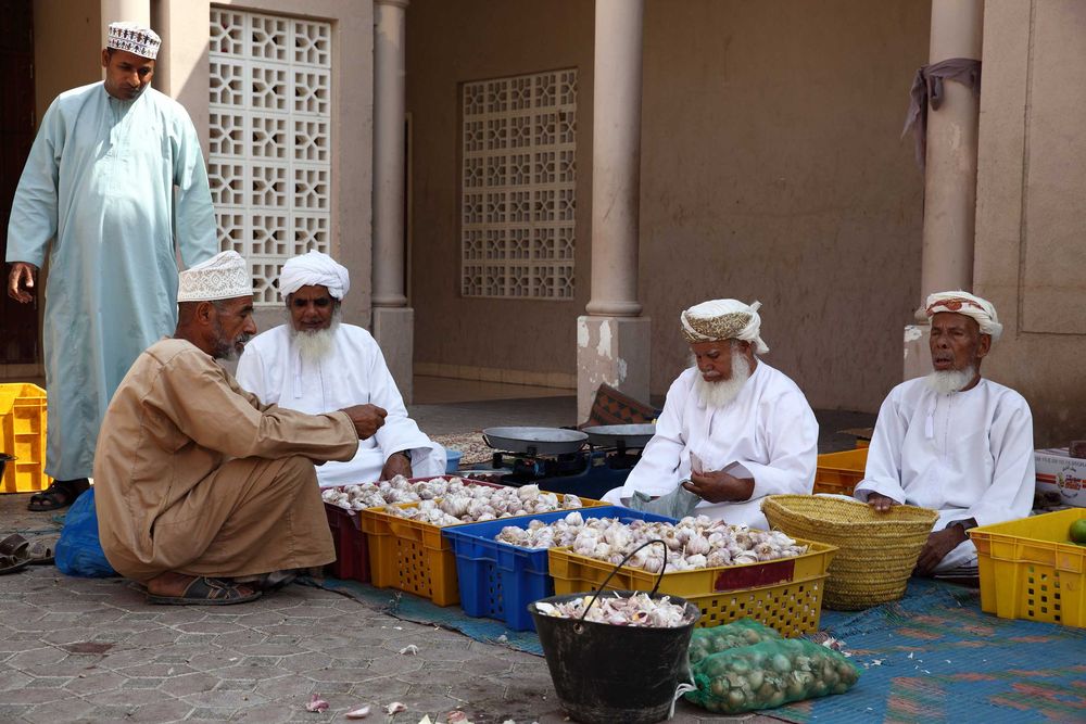 Marktszene in Nizwa