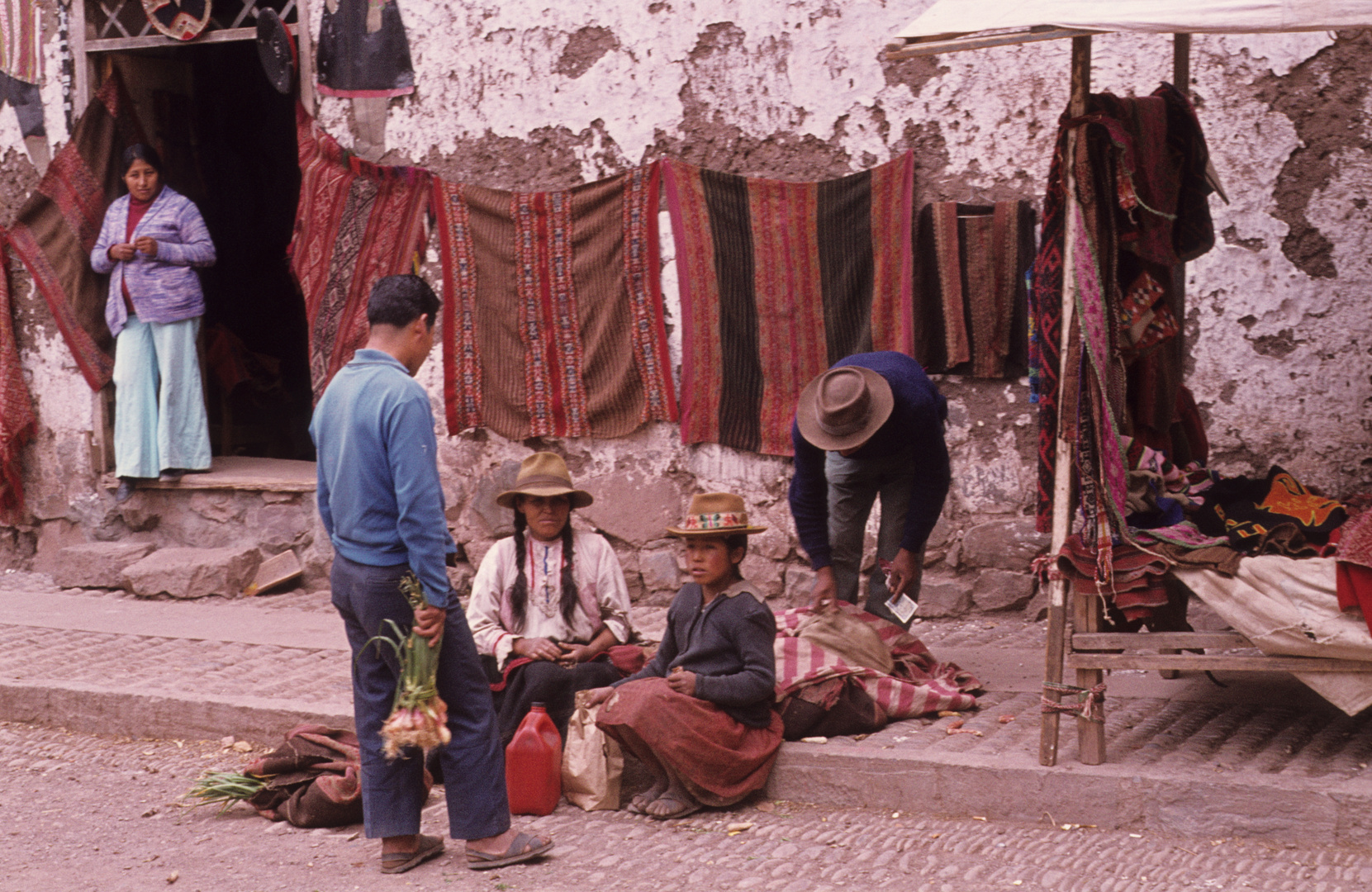 Marktszene in Pisac