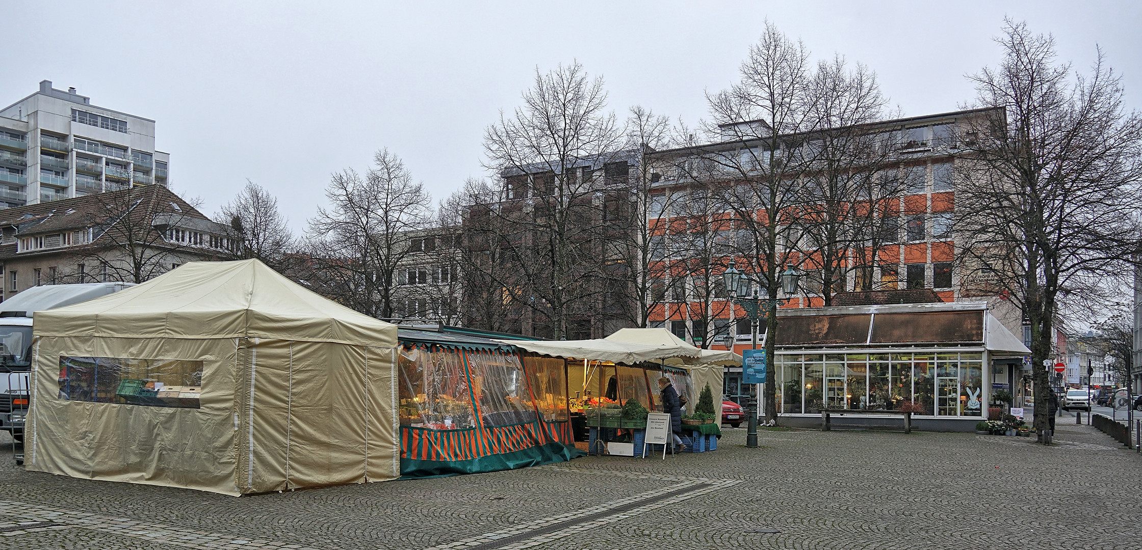 Markttag  auf dem Laurentiusplatz