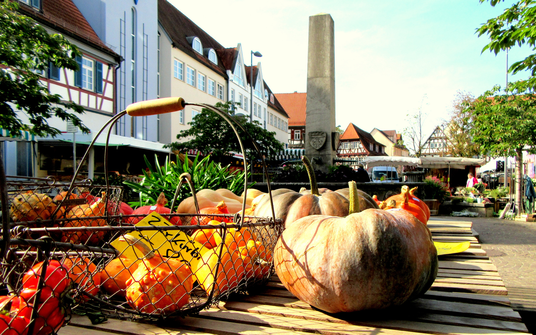 Markttag im Schwabenländle