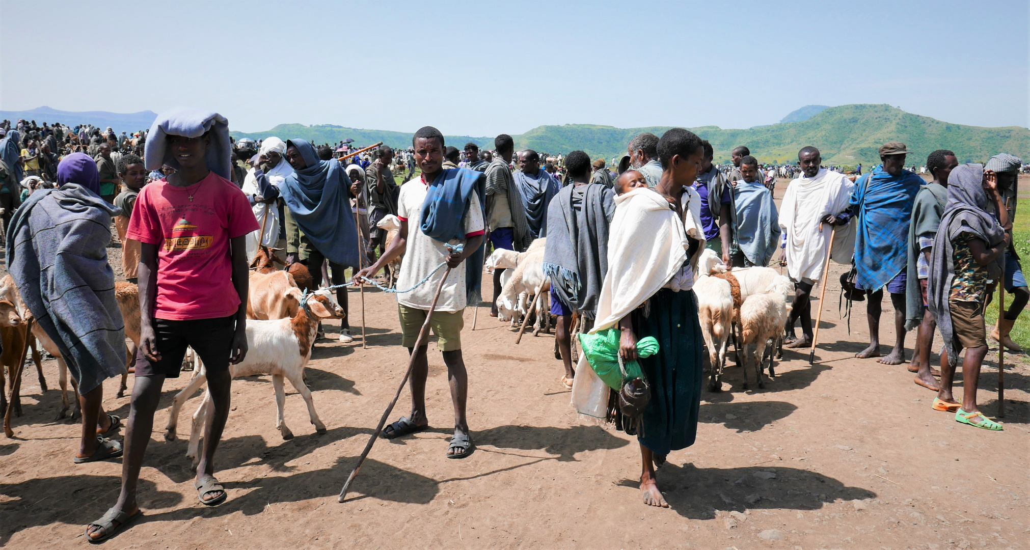 Markttag in Äthiopien