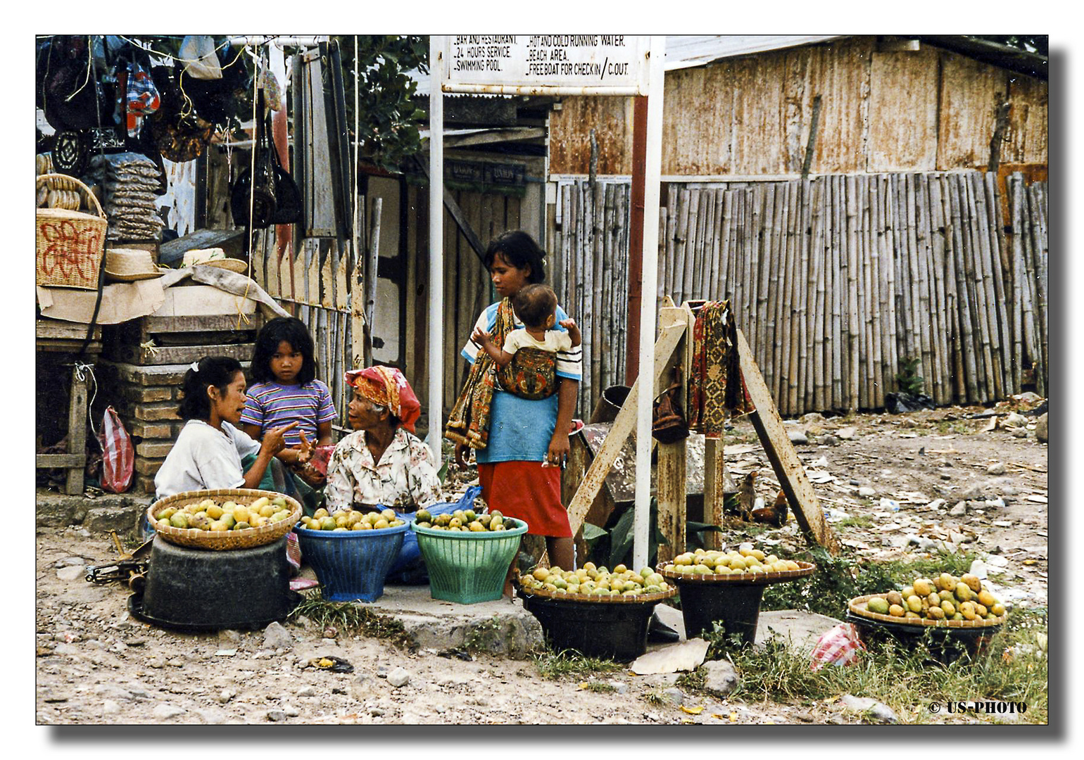 Markttag in Ambarita - Sumatra