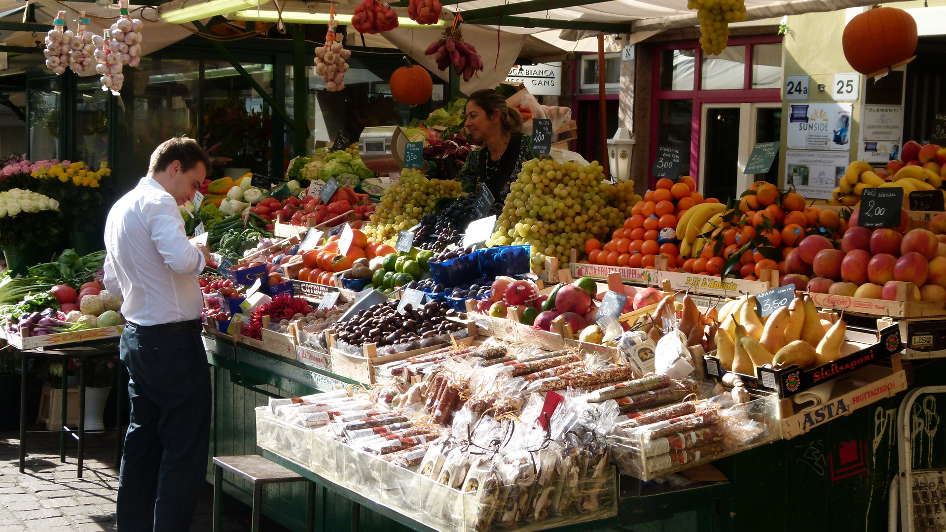 Markttag in Bozen