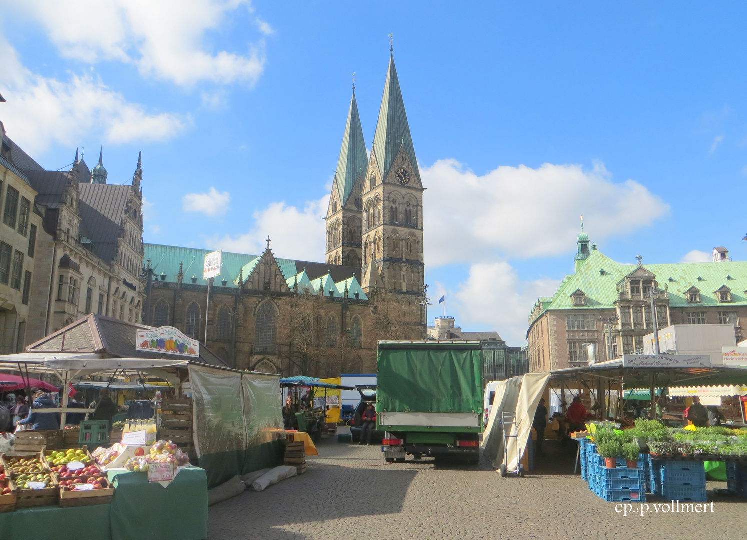 Markttag in Bremen