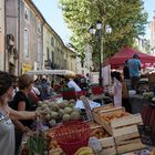 Markttag in Clermont l'Hérault
