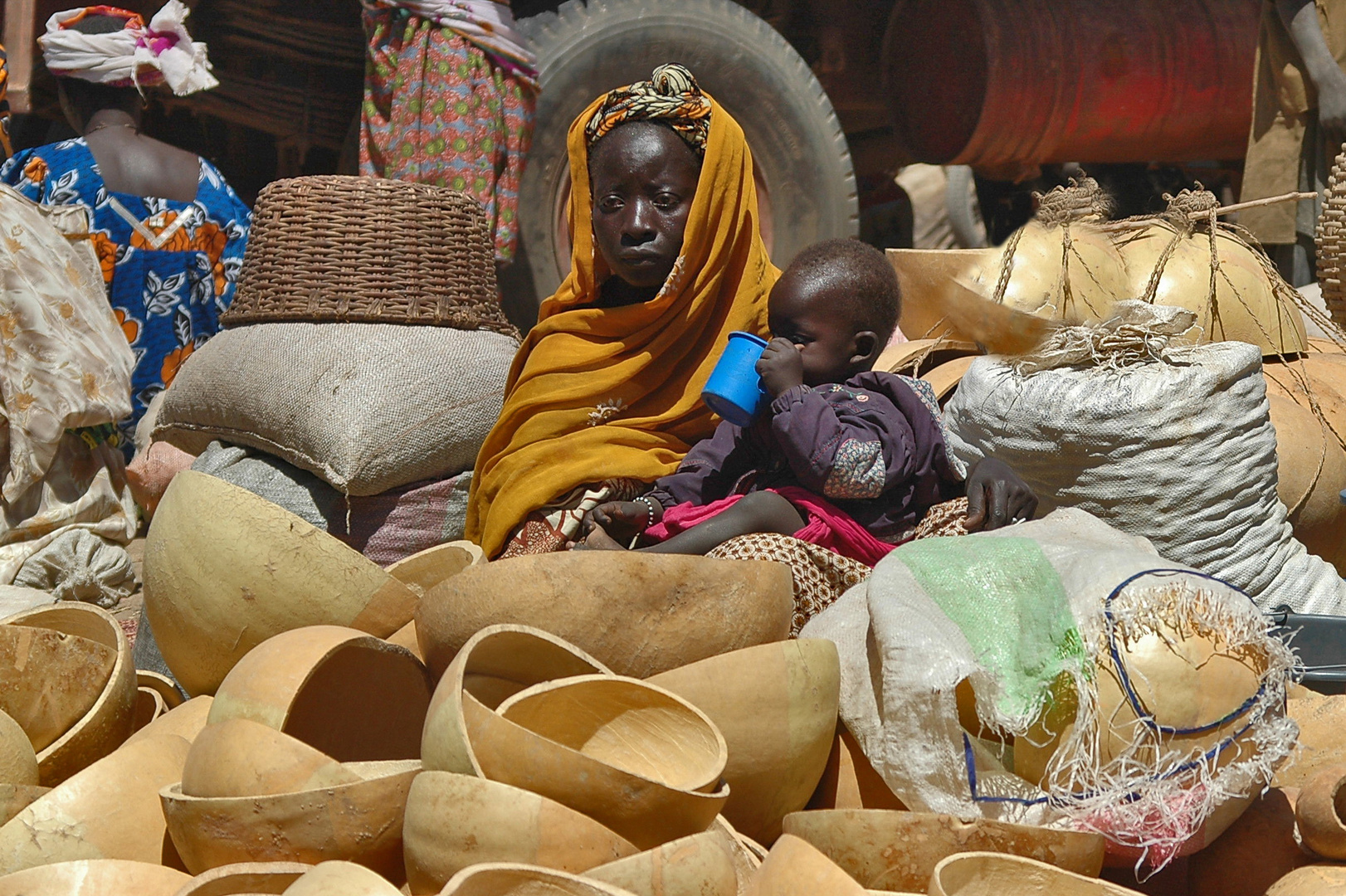 Markttag in Djenne