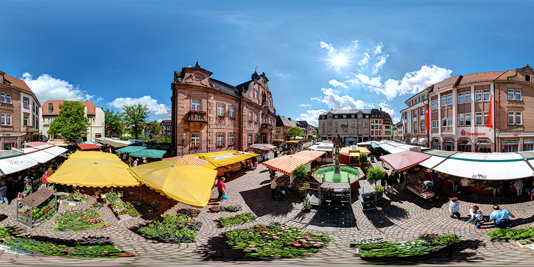 Markttag in Ettlingen