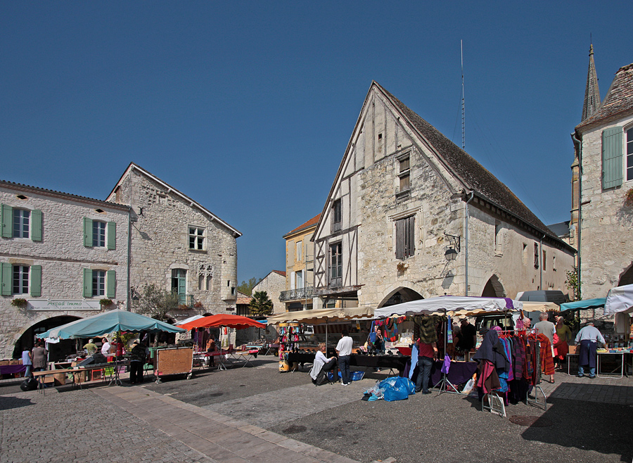 Markttag in Eymet