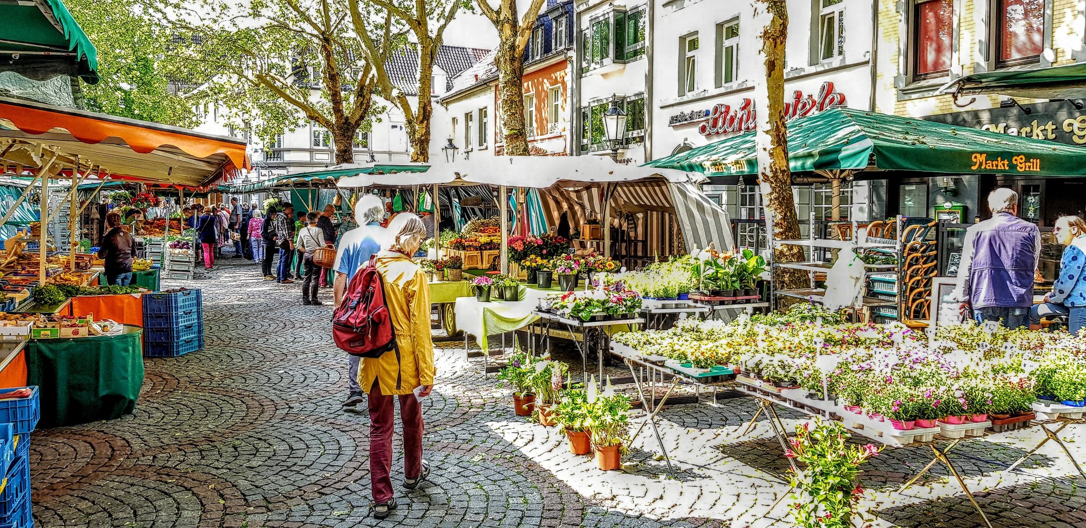 Markttag in Kempen Foto & Bild | erwachsene menschen, alltagsereignisse, menschen in der ...