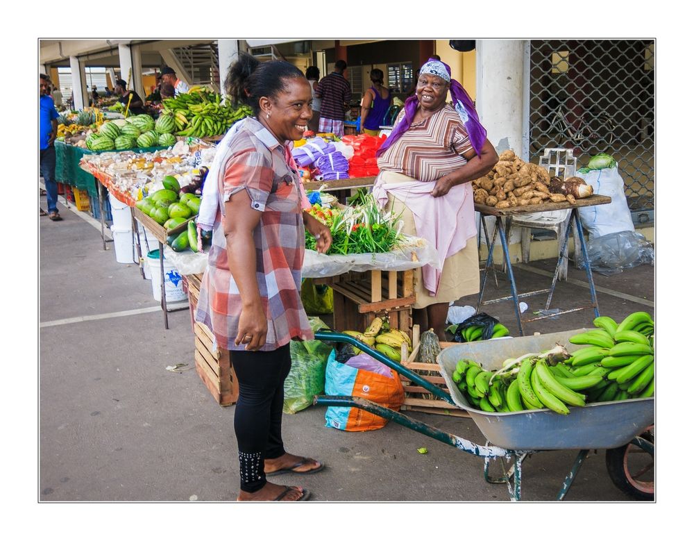 Markttag in Kourou