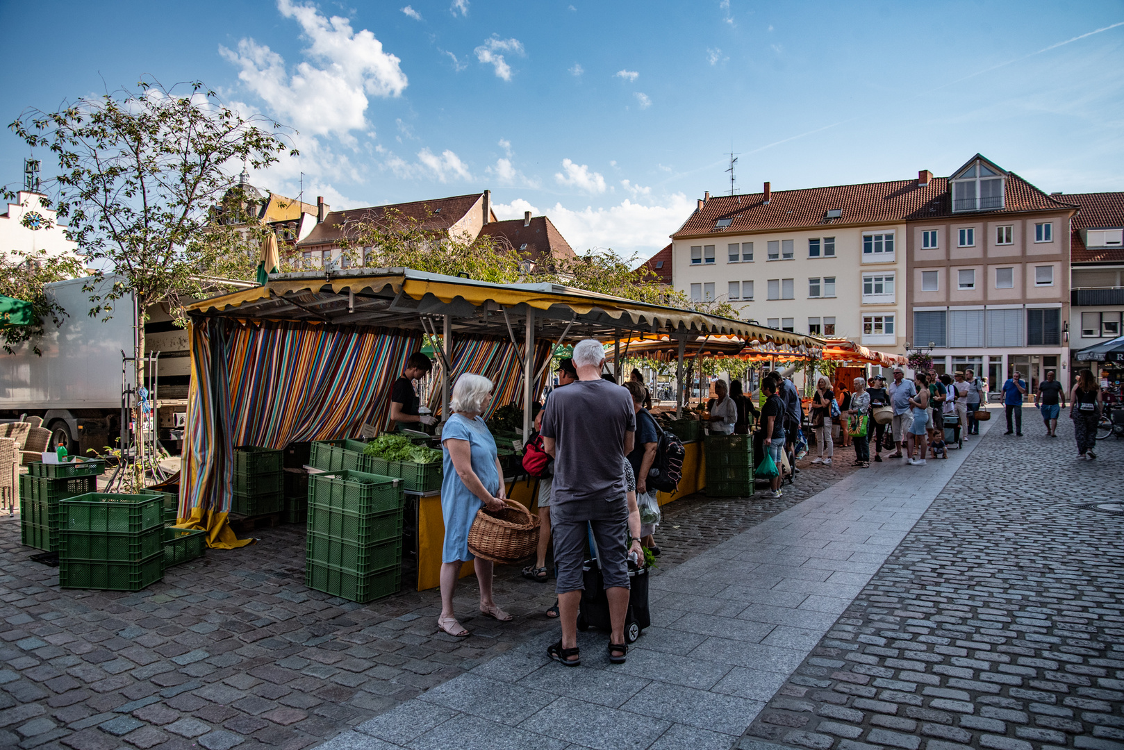Markttag in Landau