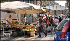 Markttag in Mailand