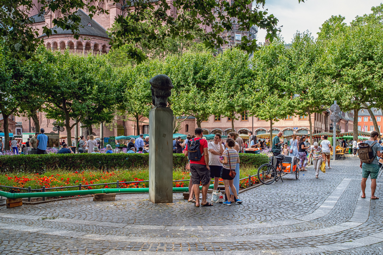 Markttag in Mainz 2