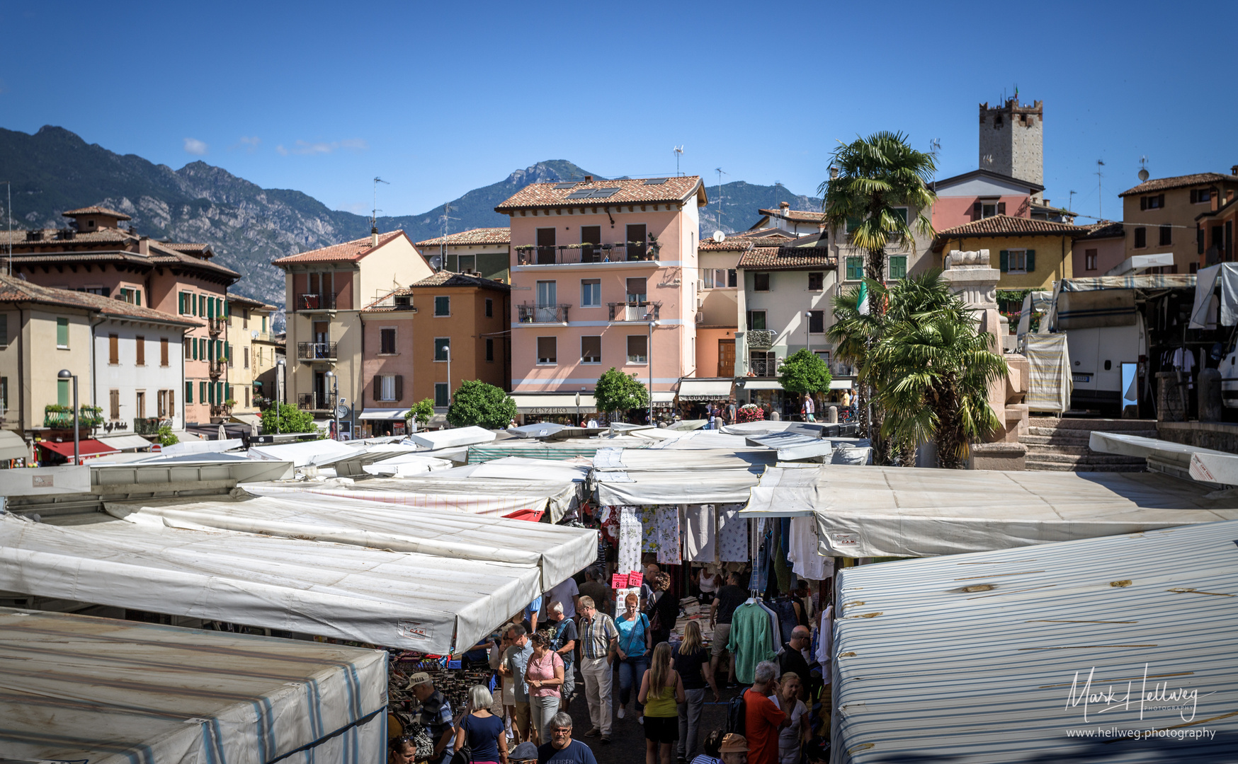 Markttag in Malcesine