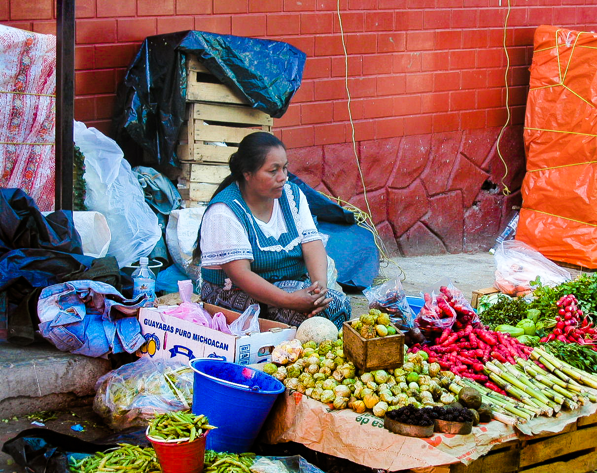 Markttag in Mexico