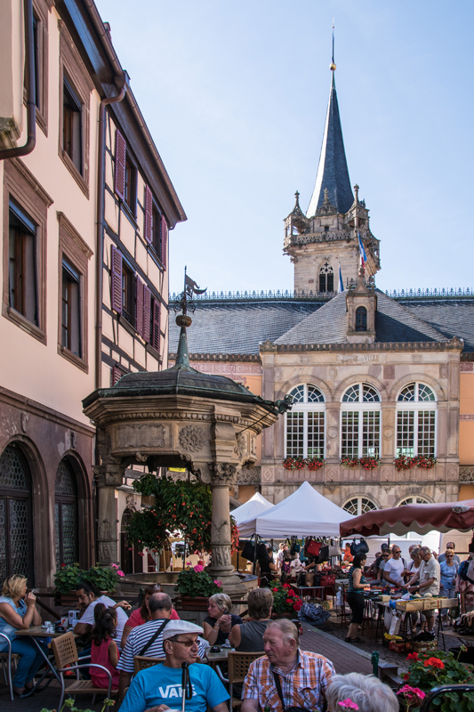 Markttag in Obernai