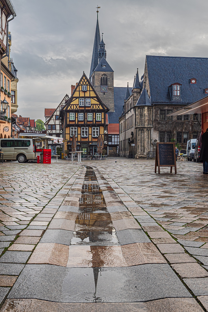 Markttag in Quedlinburg